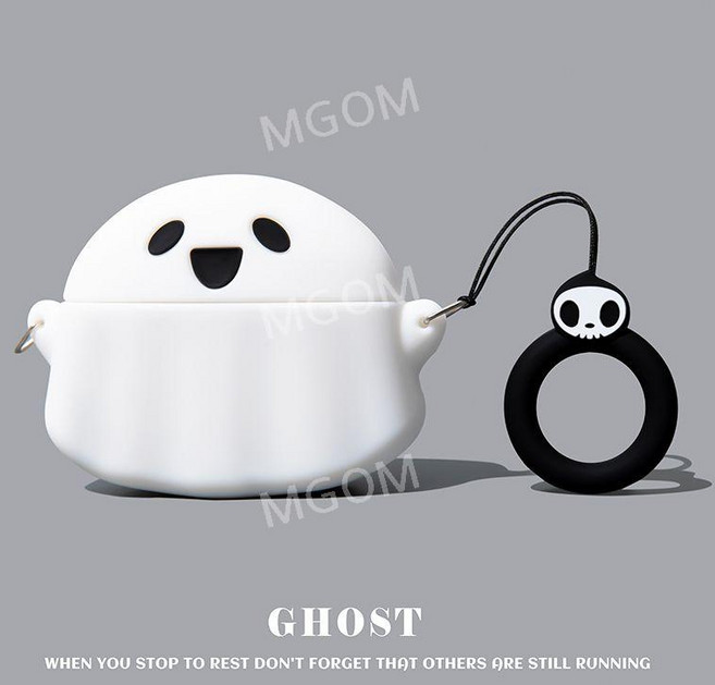 애플 비츠 케이스 Beats Studio Buds + 스튜디오 버즈 Apple 플러스 호환, 화이트 고스트, Beats Studio Buds/+, 1개