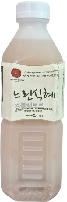 서정옥의 느린부엌 느린식혜 감주 아이스배송, 1L, 1개