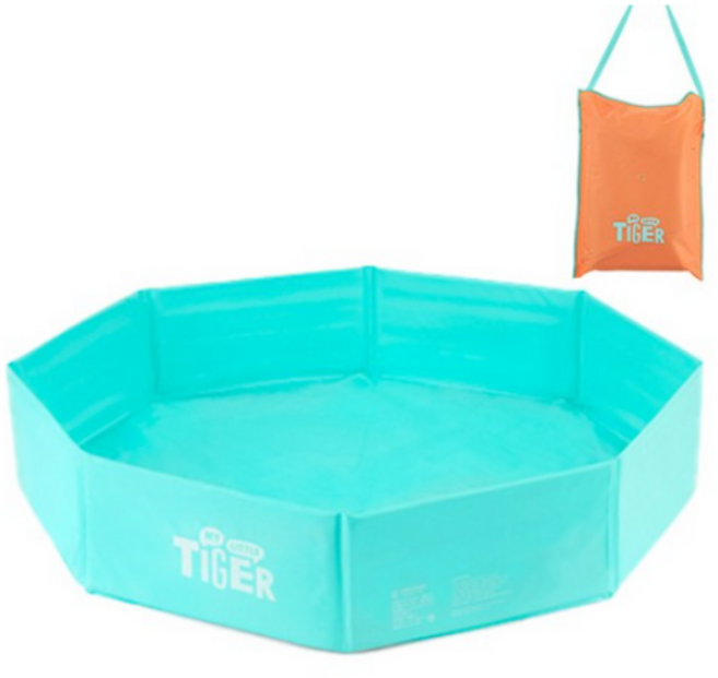 마이리틀타이거 유아 놀이매트 + 가방, 민트