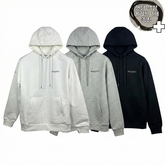 국내매장판 디스커버리 기모 후드티 남녀공용 덴버 SP920 세미 오버핏