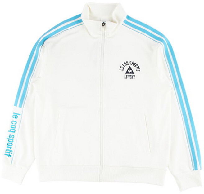 [엄브로] 르꼬끄 루즈핏 선데이 파이핑 트랙탑 QQ123LFT22 WHT