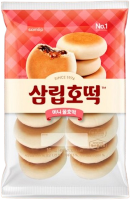 삼립 미니 꿀호떡, 400g, 2개