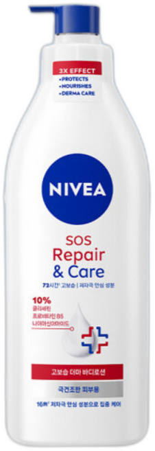 니베아 바디로션 SOS 케어, 400ml, 1개