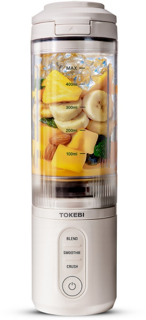 도깨비 픽앤고 휴대용 무선 포터블 블렌더 싱글구성, (싱글)스노우화이트