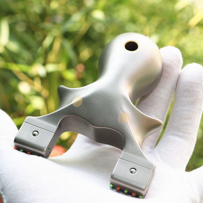 고무밴드 티타늄 새총 조류 합금 작물 과일 사냥 슬링 A, 1개, 전체 티타늄 황소 8020 활 + 도구