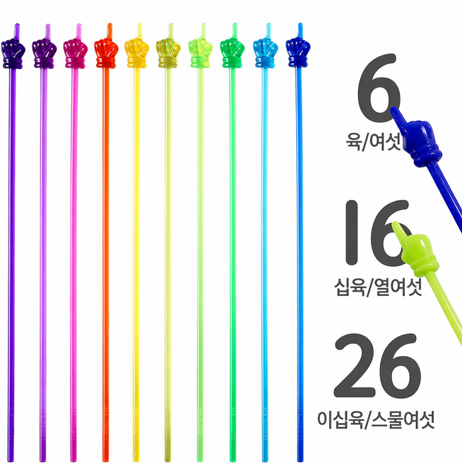 슈리팜 손가락 지시봉 게임용 학습용 미니 포인터, 10개, 투명(색상랜덤), 1개