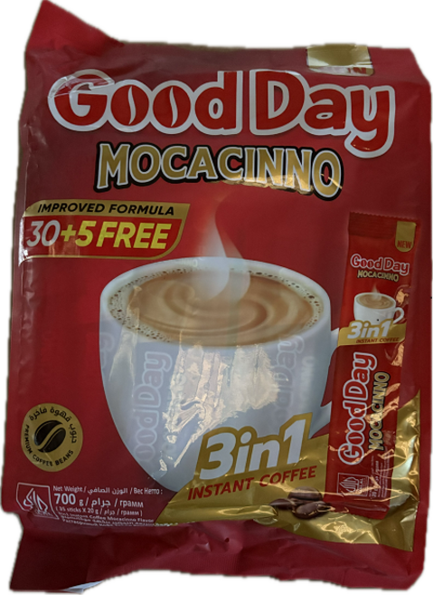 굿데이 커피 모카치노 good day mocaccino coffee 인도네시아 indonesia, 700g, 35개입, 1개