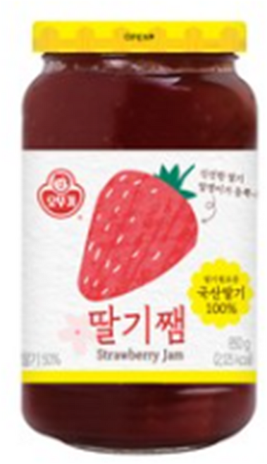 오뚜기 딸기쨈, 850g, 10개