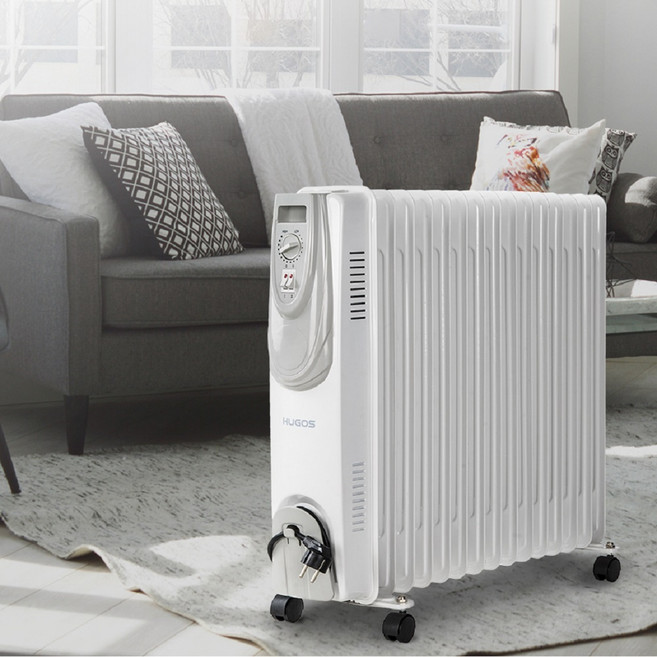 사라 휴고스 전기라디에이터 화장실 욕실 난방기 동파방지 가정용 업소용 전기히터 5핀 9핀 11핀 15핀