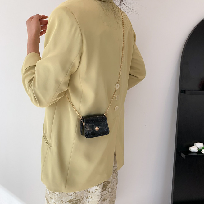 코코린느 크로커 초미니 마이크로 에어팟 케이스 체인 크로스백(3colors)