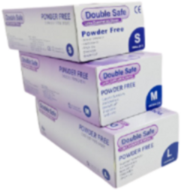 가주덴탈글러브 더블세이프 진료용 라텍스, 1개