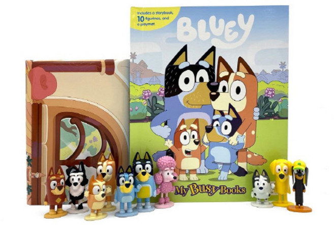 BBC Bluey My Busy Books 블루이 비지북, Phidal Publishing, BBC Bluey My Busy Books 블루이 .., Phidal Publishing(저)