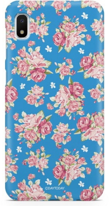 데이투데이 카카오 리틀프렌즈폰4 케이스 플라워 패턴 하드 SM-A102N-KF4