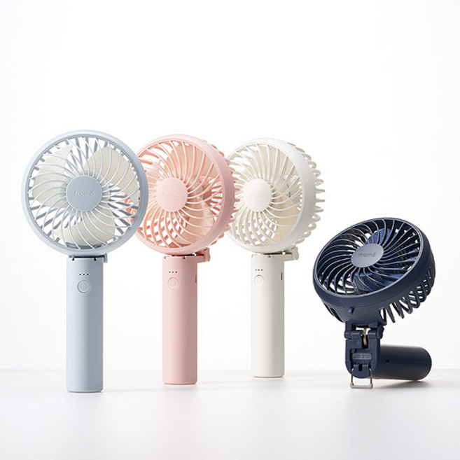 프롬비 사일런트 스톰 저소음 휴대용 미니 선풍기, FA135, 에어리블루