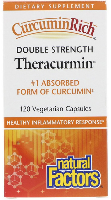 네추럴팩터스 커큐민 리치 더블 스트렝스 테라쿠민 베지테리안 캡슐 120정 1개, 3개