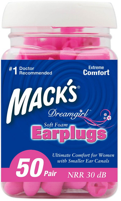 Macks 드림걸수면귀마개, 1개, 50쌍