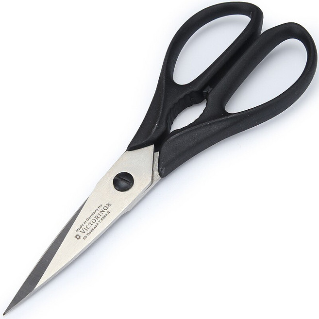 빅토리녹스 (VICTORINOX) 다용도 주방 가위, 7.6363.3 블랙, 1개