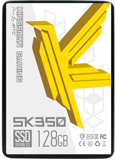KINGSMAN GAMING SK350 2.5吋 SATAIII 固態硬碟, 128GB