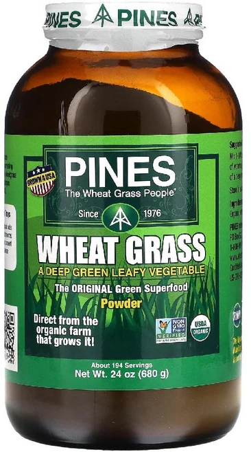 파인즈 밀싹 추출 분말 파우더 Pines wheat grass 오리지널 파우더 680g, 1개 - 쿠팡