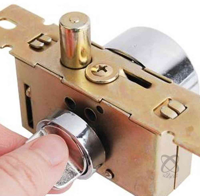 인프마켓 신형 강화키 유리문잠금장치 강화유리도어락 강화유리문도어락, 1개