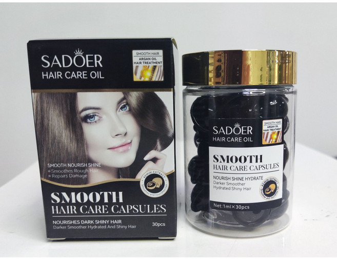 SADOER 摩洛哥堅果油護髮膠囊, 1個, ，購買即默認免責聲明且承擔責任]