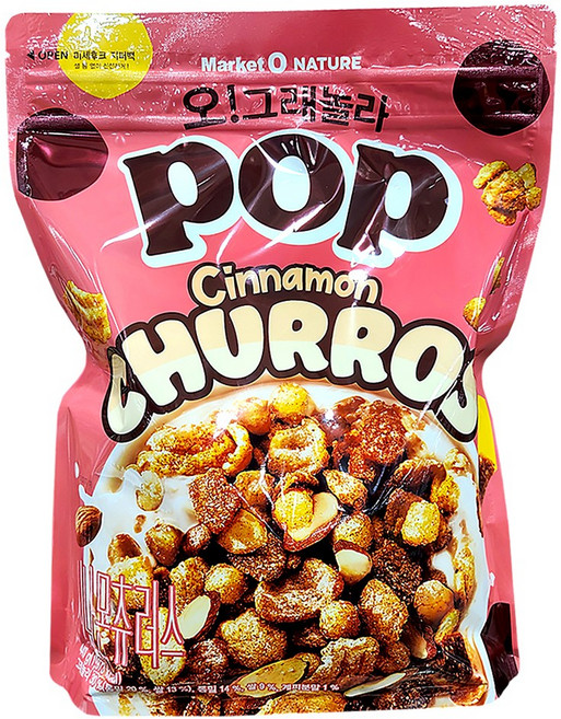 오리온 오그래놀라 시나몬 츄러스, 1개, 440g