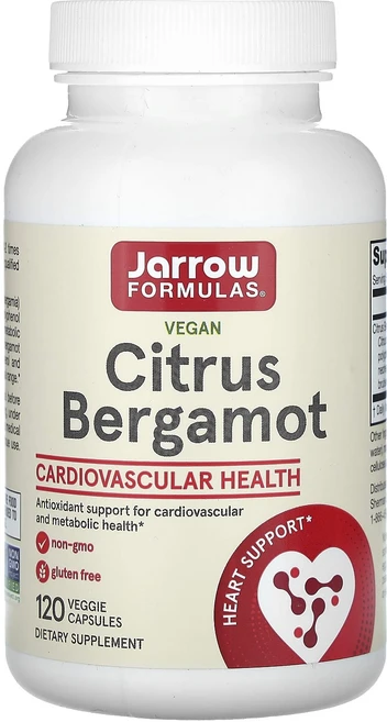 자로우 시트러스 베르가모트 500mg 베지캡슐 120정, 6병 - 쿠팡