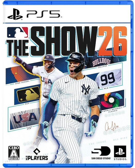 PS5 MLB THE SHOW 26 國際版 英文版 美國職棒大聯盟 遊戲, 日文封面 英文版