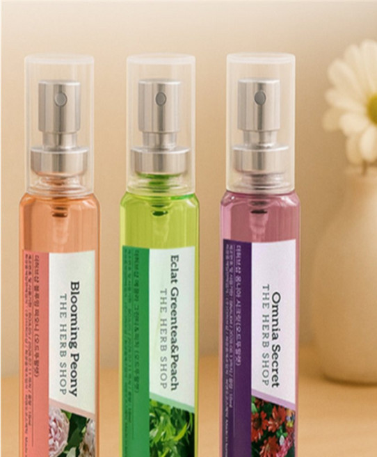 더허브샵 오드뚜왈렛 18ml 소용량 향수 여성향수, 블루밍피오니