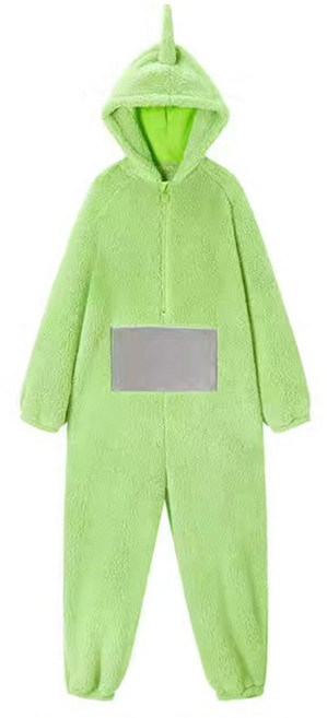 텔레토비 점프슈터 캐릭터 겨울수면잠옷 뚜비 L