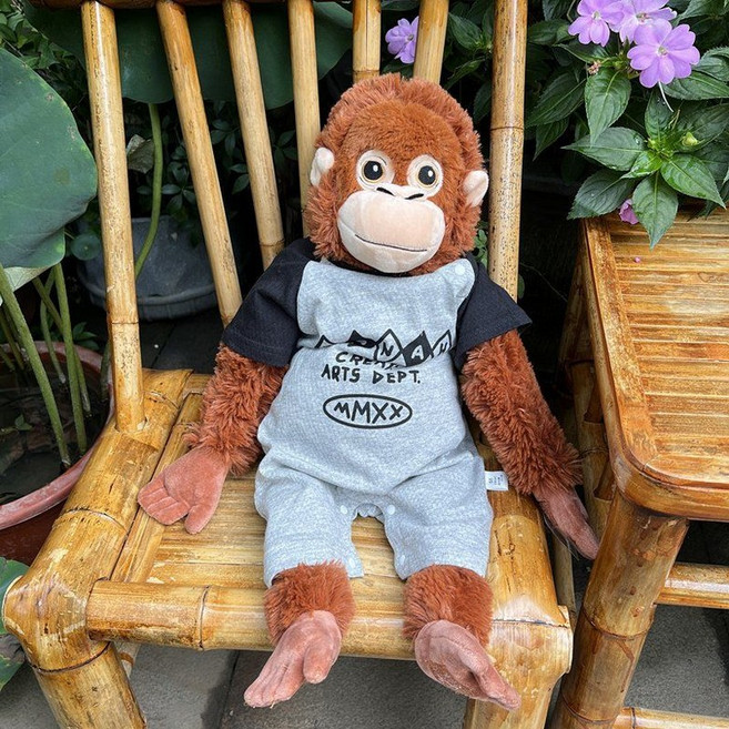 원숭이인형옷 66cm 오랑이 원숭이 인형옷 원숭이인형, 4, 1개