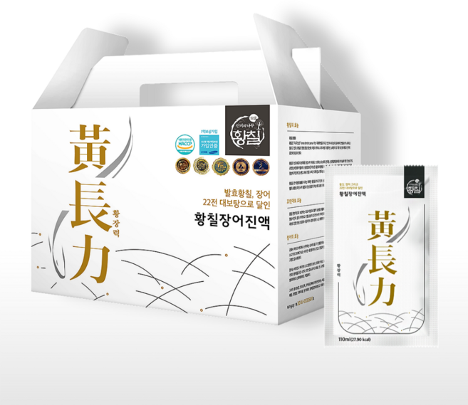 자연의힘 발효황칠 장어진액 황장력 흡수율 특허받은 건강즙 귀한 선물세트, 110ml, 30개
