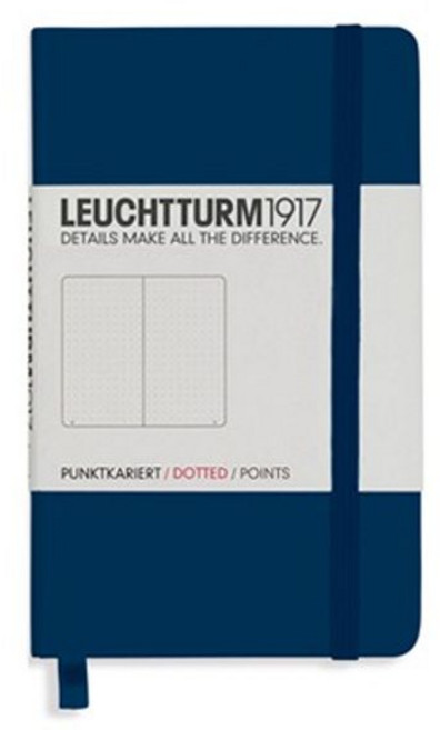 로이텀 하드커버 포켓(A6) 노트 네이비, 색상, LINE(유선)