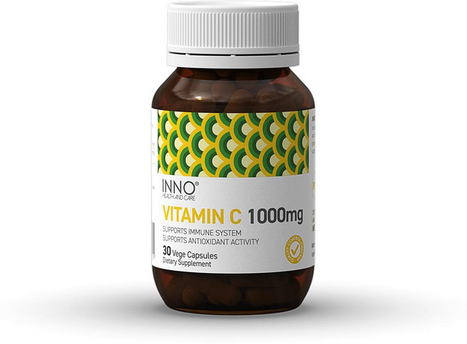 뉴질랜드 이노헬스앤케어 Inno Health & care Vitamin C 1000mg 비타민C 1000mg 베지캡슐, 5개, 30정