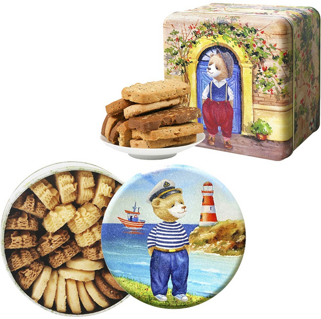 제니베이커리 스마트 베어 버터 320g + 믹스 너츠 460g 세트, 1개