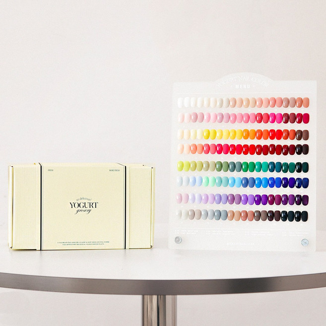 요거트네일 그로서리 컬러젤 80종 중 1택, 82.말린장미, 1개