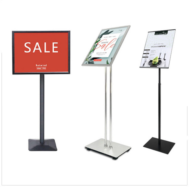 은광 포스터스탠드 포스터 pop 거치대 안내판 스탠드 광고판 입간판 게시판 메뉴판 판넬 표지판 안내문 배너 안내, 3 삽입식스탠드 원풀형 A3, 1세트