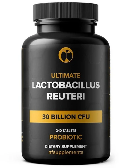 Natural Foundation Supplements Saccharomyces Boulardii 프로바이오틱 보충제 300억 CFU 240정 프로바이오틱스 남성 및 여성용 소, 락토바실러스 로이테리, 1개 - 쿠팡