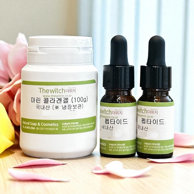 [더위치] 마린콜라겐겔 100g 아세틸헥사펩타이드 10ml 2개