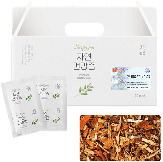 국산 진피 귤껍질 차 즙 건강즙 진액 엑기스 액기스 100ml 30개입, 국산 진피 귤껍질 건강즙 진액 엑기스 100ml 30개, 100L, 30개