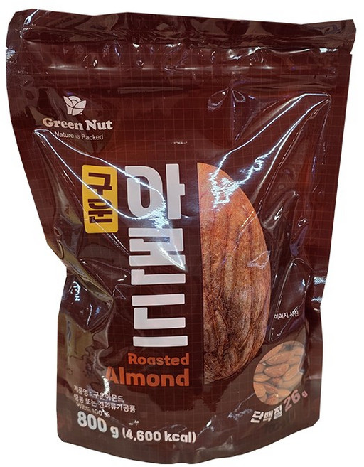 그린너트 구운 아몬드 800g, 1개