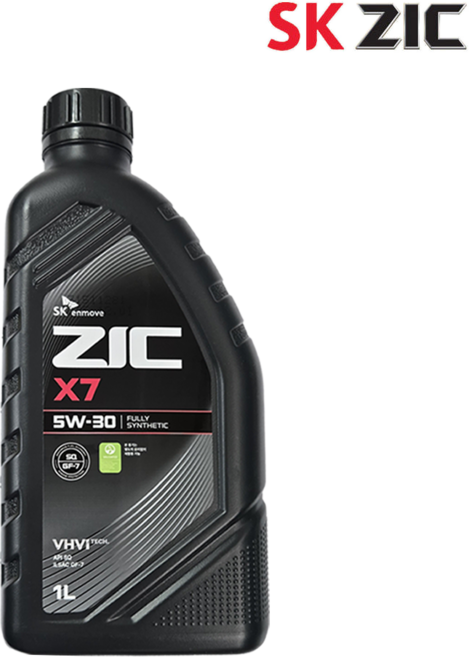 ZIC X7 5W30 1L 정품 가솔린 차량용 엔진오일, 1개