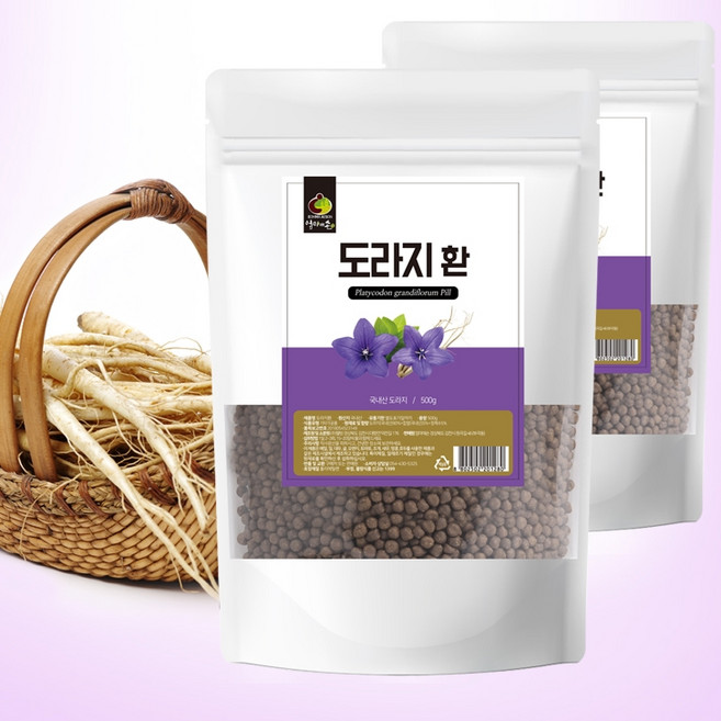 엄마애손 도라지환 국산도라지 말린 생 도라지 500g 건강환, 1개