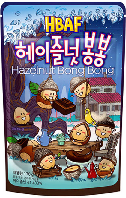 바프 헤이즐넛 봉봉, 170g, 1개