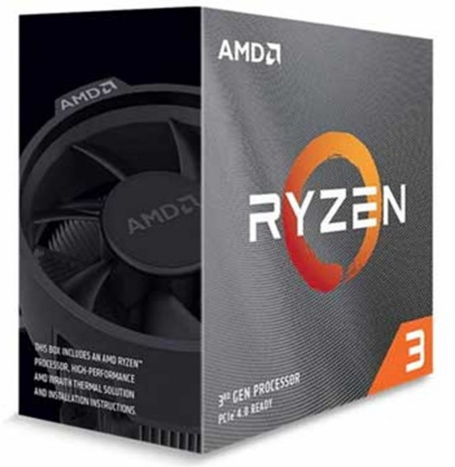 AMD Ryzen 3 3200G 4核心 CPU (3.6GHz)