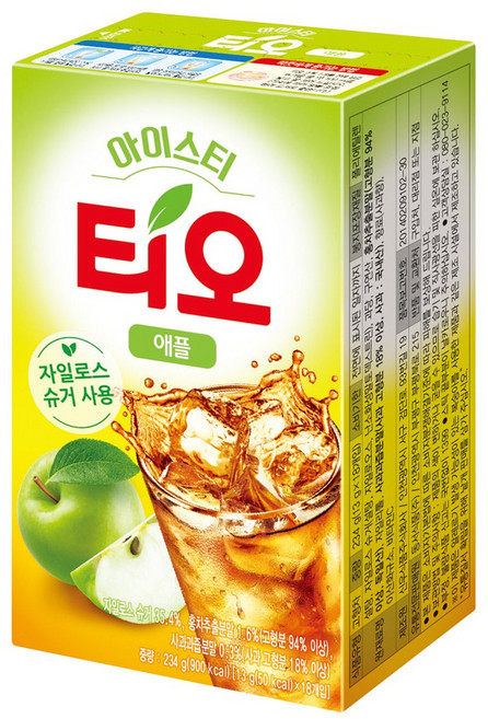 티오 아이스티 애플18T 분말, 13g, 18개입, 1개