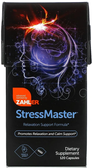 Zahler StressMaster 긴장 완화 포뮬라 캡슐 120정, ZahlerStressMaster긴장완화, 1개 - 쿠팡