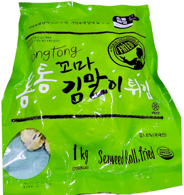 소울마켓 통통 꼬마 김말이 1K 냉동 간편식 분식, 10개