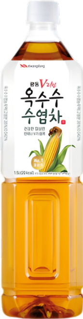 광동 V라인 옥수수 수염차, 1.5L, 6개