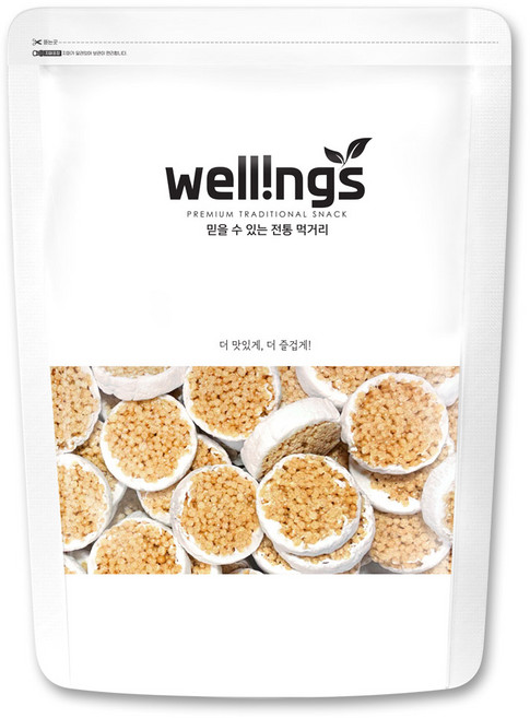 웰링스 풍미명과 옛날과자 대용량과자 원형과자 옥춘과자 매화과자, 1개, 200g